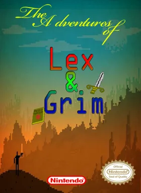 Adventures of Lex and Grim, The (World) (Aftermarket) (Homebrew) box cover front